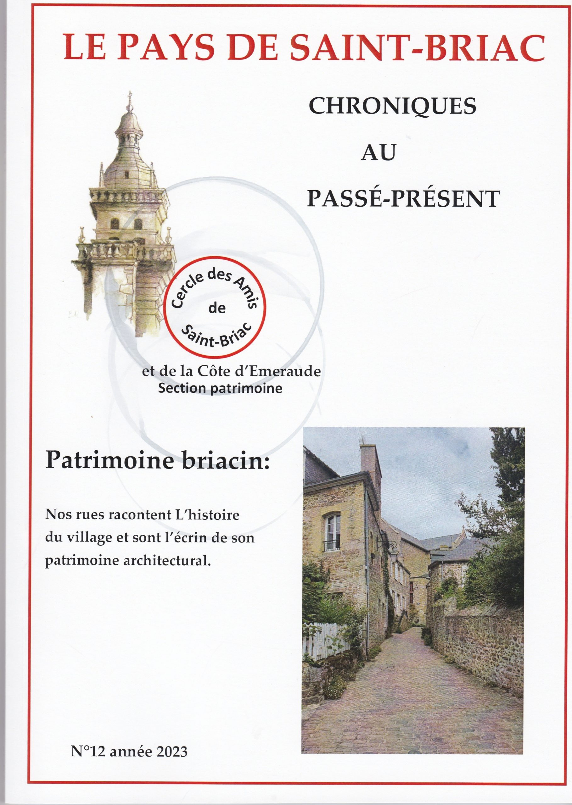 Couverture "Le Pays de Saint-Briac" n°10, 2021